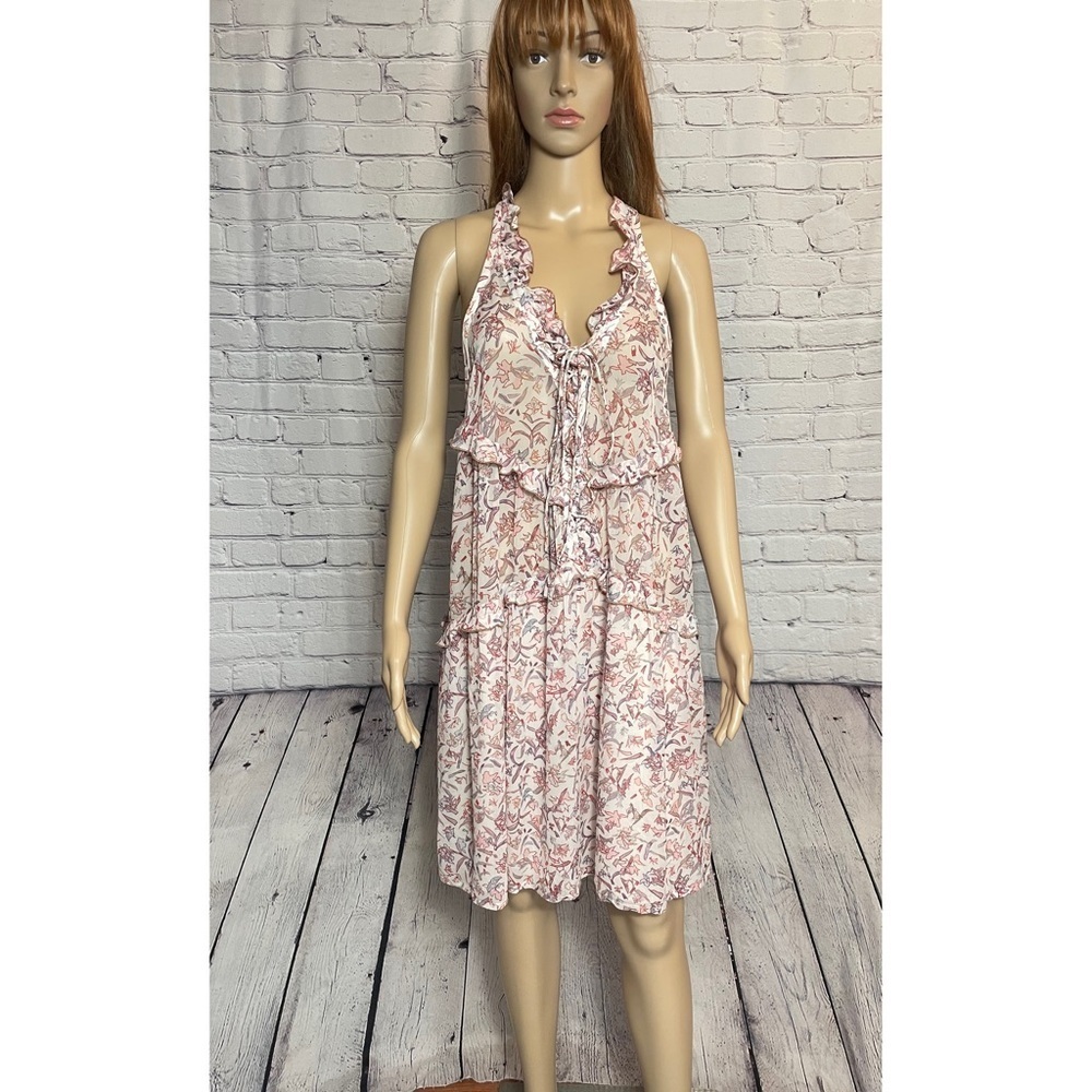 Iro Paris Viscose Floral Mini Dress Size 40 US M